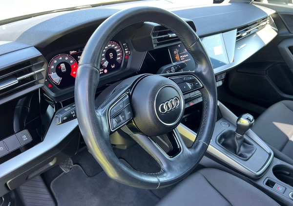 Audi A3 cena 83000 przebieg: 91000, rok produkcji 2020 z Polkowice małe 326